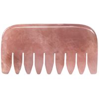 Celluvac Rose Quartz Crystal Comb